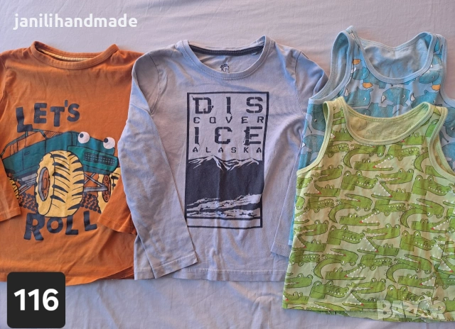 Пролетни дрешки 116 ръст, снимка 3 - Детски Блузи и туники - 54261145