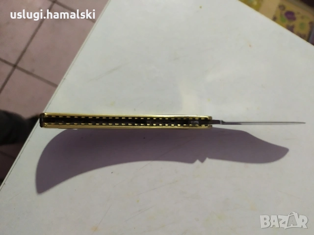 Винтидж джобен/сгъваем нож, снимка 10 - Антикварни и старинни предмети - 53276633