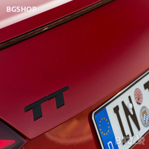 Емблема за Audi TT Original / Ауди ТТ Оригинал - Black, снимка 5 - Аксесоари и консумативи - 42895276