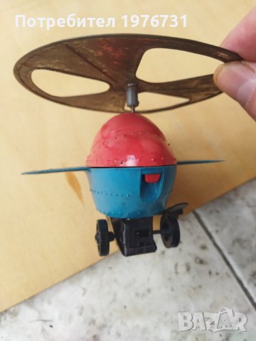 Детска механична играчка  Вертолет , снимка 5 - Колекции - 40442089