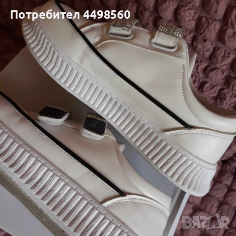 Черно/Бели Маратонки, снимка 4 - Детски маратонки - 51447787