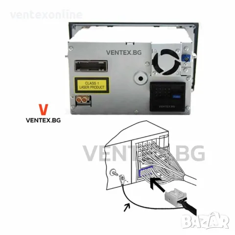 WEFA чейнджър за VW Golf 5, Passat B6, Touran, Tiguan, с USB и AUX, снимка 4 - Аксесоари и консумативи - 48758326