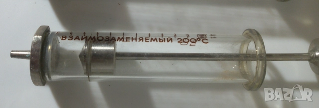 Лот стари стъклени спринцовки, снимка 2 - Антикварни и старинни предмети - 51067939