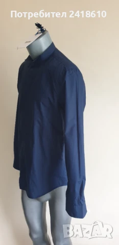 MSGM Milano Italy Cotton Mens Size 40 / 15 3/4 - M ОРИГИНАЛ! НОВО! Мъжка Риза!, снимка 6 - Ризи - 50577888