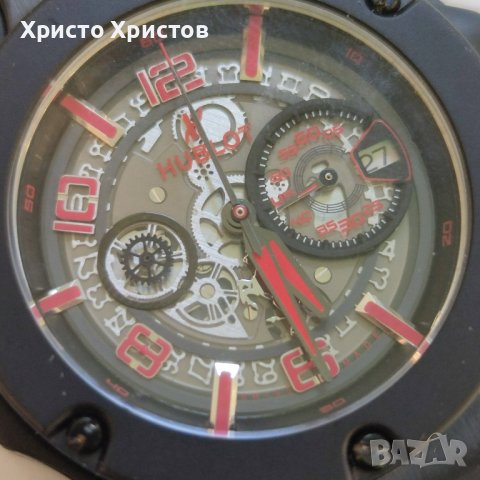 Мъжки луксозен часовник Hublot Big Bang Limited Edition Ferrari , снимка 1 - Мъжки - 42342997