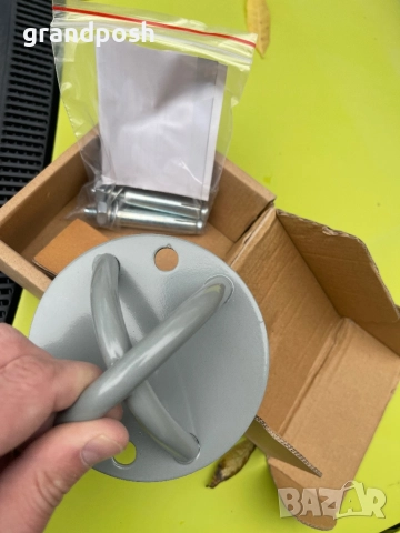 Халка, Кука, Анкер за монтаж на таван хамак люлка круша халки бокс, снимка 5 - Други спортове - 46474660