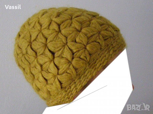 Като ново - дамско зимно палто заешка подплата и зимна шапка, снимка 11 - Палта, манта - 23832770