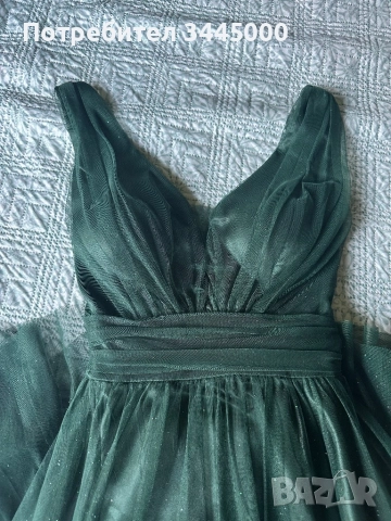 Празнична рокля с тюл, M-L, снимка 6 - Рокли - 52791248