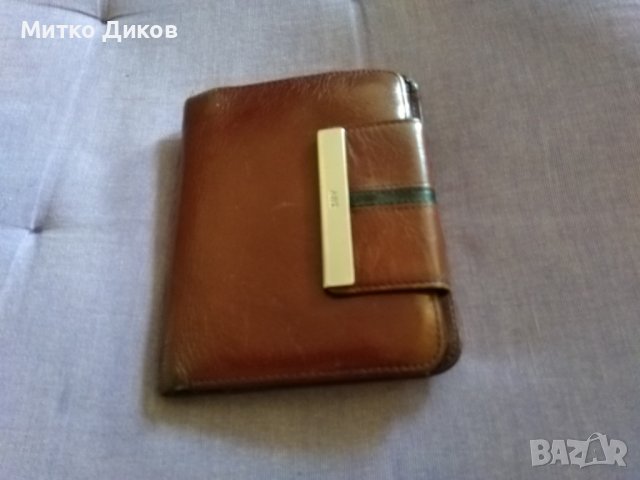 Портфейл Арт 93 страничен 130х105мм естествена кожа, снимка 2 - Портфейли, портмонета - 44149893