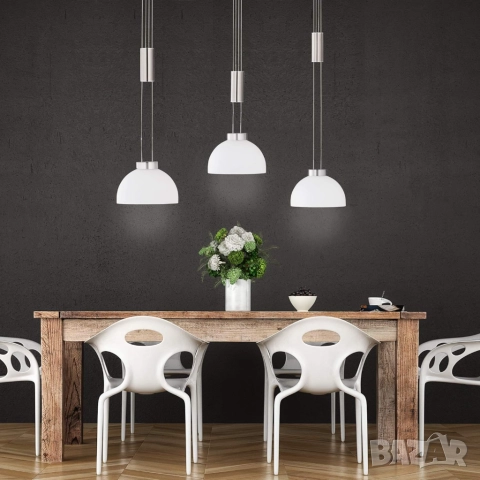 Елегантен LED Пендел - Fischer & Honsel Avignon 60090, Димируем, Регулируема Височина, Полилей!, снимка 4 - Лампи за таван - 52535003