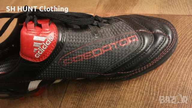 ADIDAS PREDATOR размер EUR 40 2/3 / UK 7 бутонки естествена кожа 32-11-S, снимка 6 - Футбол - 53047180