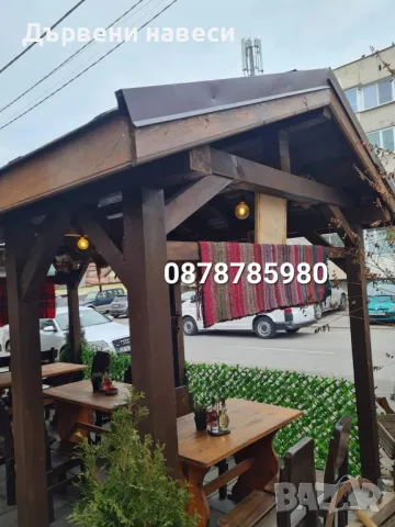 Изграждане на дървени навеси Декинг за двор , снимка 14 - Ремонти на покриви - 48936613