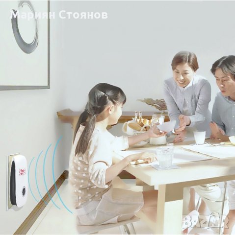 Ултразвуков уред против вредители комари насекоми мишки паяци Pest Reject, снимка 4 - Други стоки за дома - 31640287