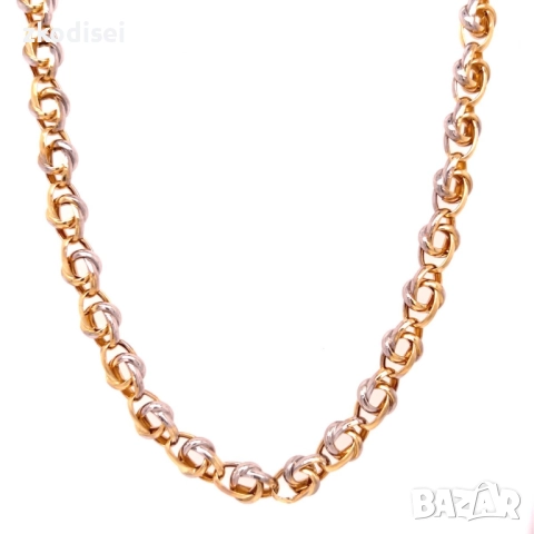 Златен синджир 10,71гр. 49,0см. 14кр. проба:585 модел:35633-3, снимка 2 - Колиета, медальони, синджири - 52687061