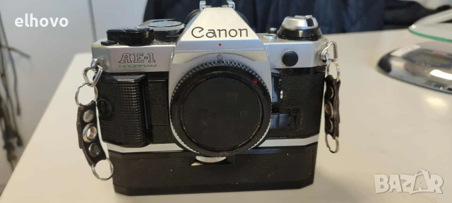 Фотоапарат Canon AE-1, снимка 6 - Фотоапарати - 50873183