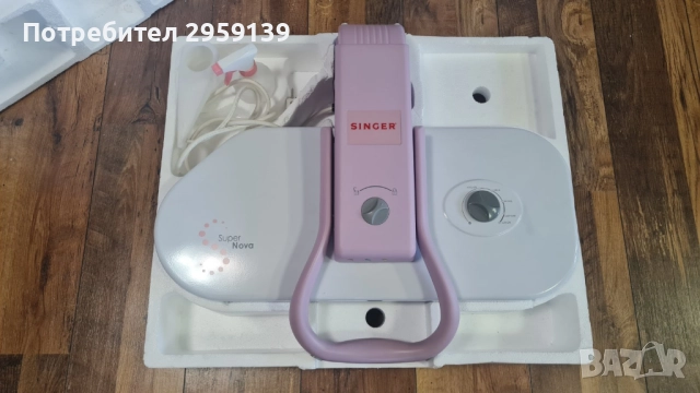 SINGER SUPER NOVA Преса за гладене, снимка 4 - Друга електроника - 51703360