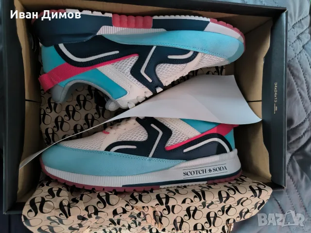 Мъжки маратонки Scotch & Soda, снимка 10 - Маратонки - 56522667