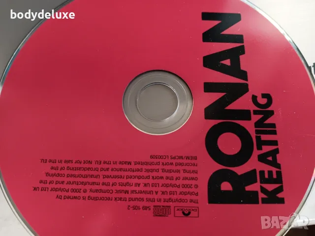 RONAN KEATING (TAKE THAT) албуми на аудио дискове, снимка 8 - CD дискове - 49769341