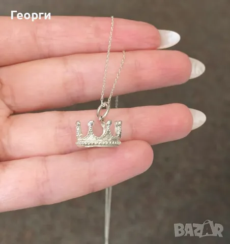 Tiffany & Co оригинално колие корона, снимка 2 - Колиета, медальони, синджири - 50265382