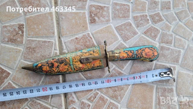 Нож, кама, кинжал, индийски корабен нож, снимка 2 - Антикварни и старинни предмети - 52866747