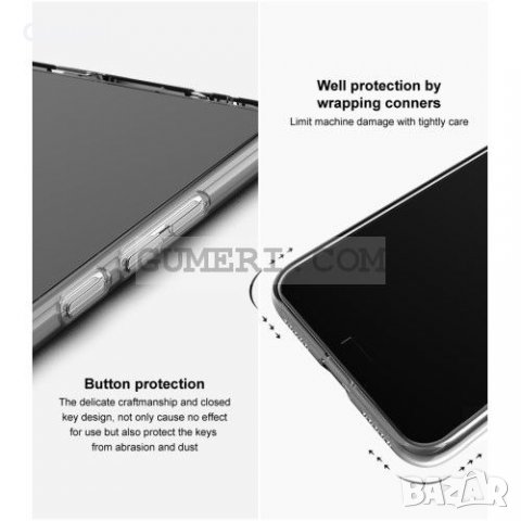 Samsung Galaxy S21 + 5G - Силиконов Гръб със Защита за Камерата - Прозрачен, снимка 4 - Калъфи, кейсове - 32149950