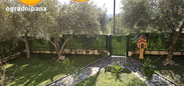 Мрежа с декорация - GRASS FENCE , снимка 4 - Строителни материали - 51601872