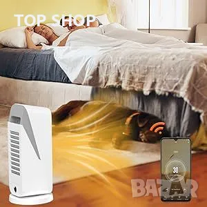 Духалка Печка , Керамичен вентилаторен нагревател - IMAYCC 1500w Smart Енергоспестяващ, снимка 6 - Отоплителни печки - 49049724