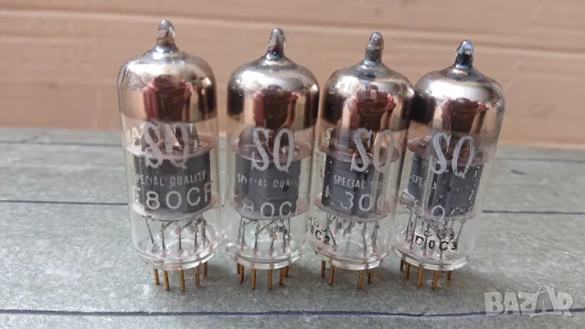  Радиолампи ADZAM gold pin E80CF.  , снимка 3 - Ресийвъри, усилватели, смесителни пултове - 47101922