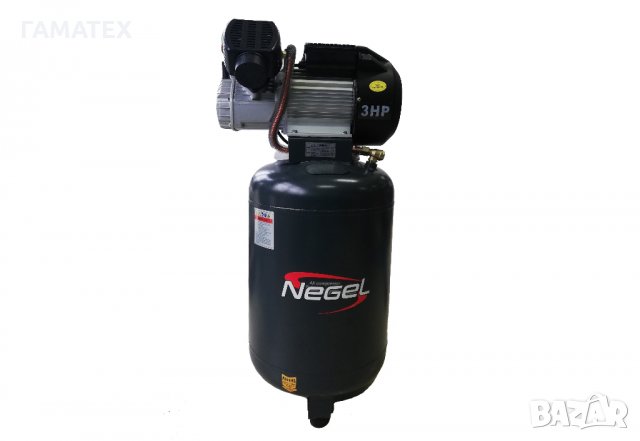 Промоция!70 л Бутален вертикален компресор с директно куплиране, 51017