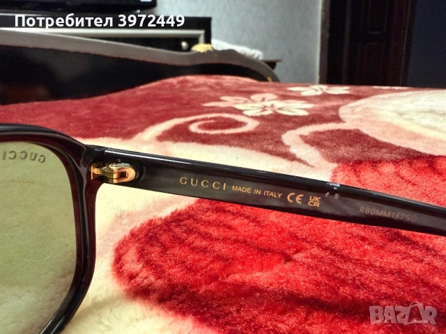 Мъжки очила Gucci, снимка 5 - Слънчеви и диоптрични очила - 54042057