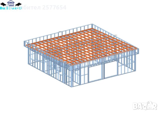 Къща, Сглобяеми къщи, Преместваеми, Модулни, Жилищни - 99м² , снимка 2 - Строителни материали - 44258910