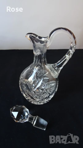 Винтидж  Ges Sechn BLEIKRISTALL Gepresst Оловен кристал от Германия. , снимка 15 - Сервизи - 51425265