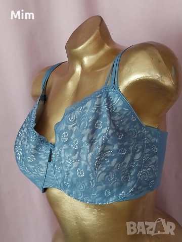 Soma DDD Син дантелен сутиен , снимка 4 - Бельо - 52981369