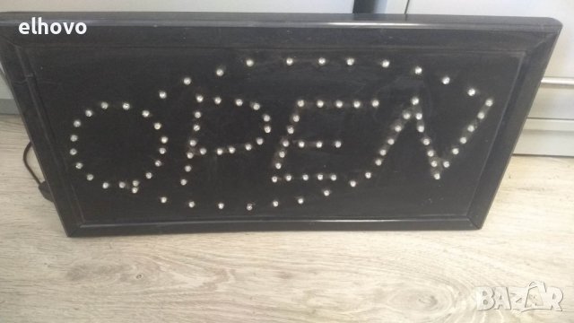 Светеща табела ''OPEN'', снимка 4 - Друга електроника - 39538644