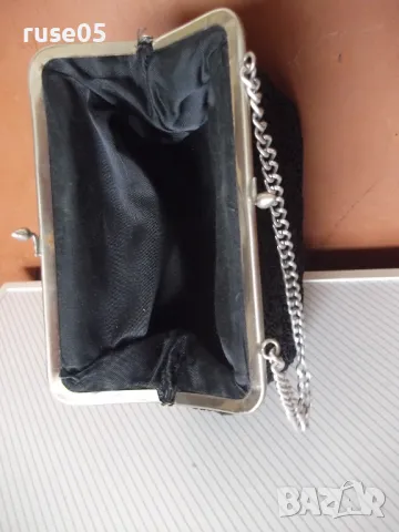 Чанта дамска в оплетка и ръкавици на 1 кука стара, снимка 10 - Чанти - 49701864