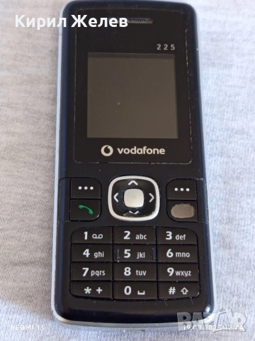 Ретро телефон GSM VODAFONE 225 рядък за КОЛЕКЦИЯ ДЕКОРАЦИЯ 51386, снимка 8 - Други - 51767328