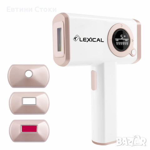 Компактен лазерен епилатор Lexical LLH-5580 с охлаждане, снимка 2 - Епилатори - 54108386