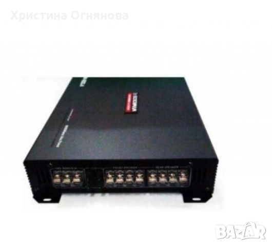 UKC Усилвател за кола С BLUETOOTH кросоувър 4 канален 60 вата RMS