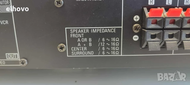 Ресивър Denon AVR-1601, снимка 11 - Ресийвъри, усилватели, смесителни пултове - 51191354
