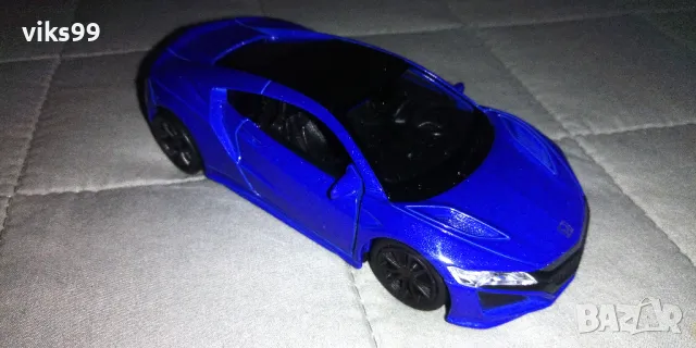 Honda NSX - Welly - Мащаб 1:34-39, снимка 6 - Колекции - 49495583