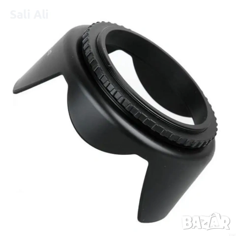 Y4QF Lens Hood 49mm сенник за обектив за намаляване на отблясъци, снимка 4 - Обективи и филтри - 53262960