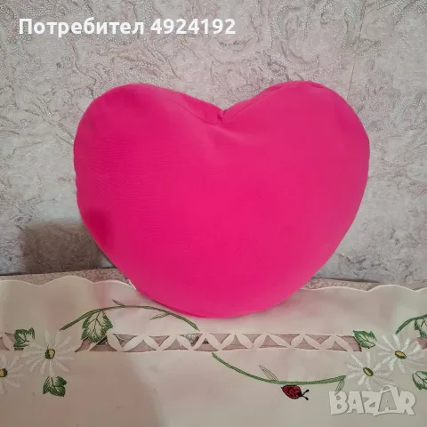 Детска Възглавница сърце, снимка 4 - Спално бельо и завивки - 56183319