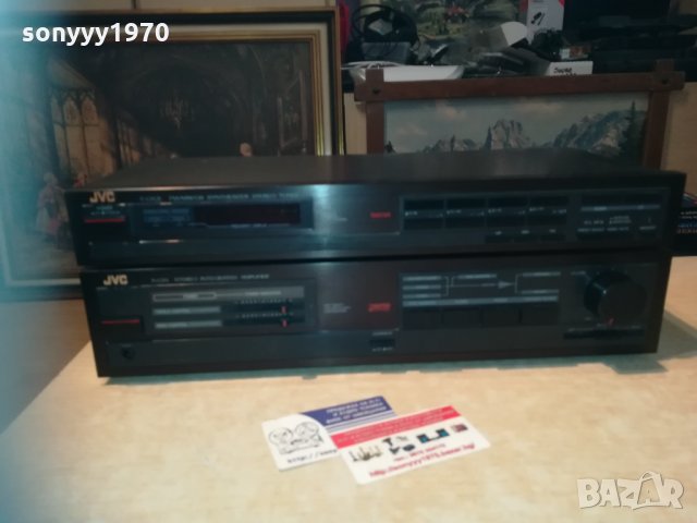 jvc ampli+jvc tuner-japan-внос sweden 2110201648, снимка 3 - Ресийвъри, усилватели, смесителни пултове - 30504739