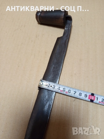Стар Ръчно Кован Дърводелски Рукан., снимка 13 - Антикварни и старинни предмети - 51556584