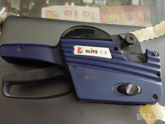 МАРКИРАЩИ КЛЕЩИ BLITZ!   КЛЕЩИ ЗА ЛЕПЕНЕ НА ЕТИКЕТИ БЛИЦ, снимка 7 - Оборудване за магазин - 52828361