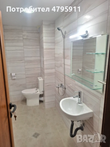 Двустаен апартамент под наем до метро | Ново строителство | 2 тераси,  град София, Люлин 3, снимка 8 - Апартаменти - 54186143