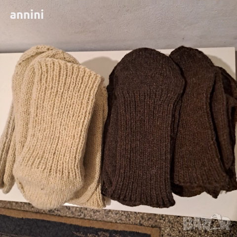 дамски  шалове  различни  цветове плетени ръчно  вълна, снимка 13 - Спортна екипировка - 37768154