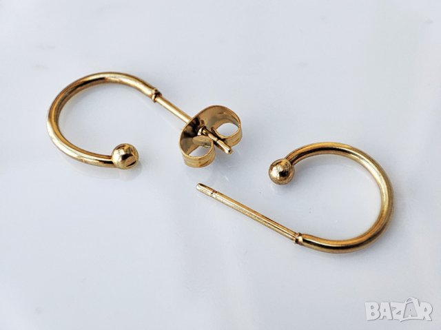 Хипоалергенни обеци от хирургическа стомана., снимка 13 - Обеци - 40013572