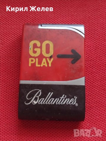 РЕТРО ЗАПАЛКА GO PLAY BALLANTINES СТАРА РЯДКА ЗА КОЛЕКЦИОНЕРИ 33928, снимка 6 - Колекции - 39036633