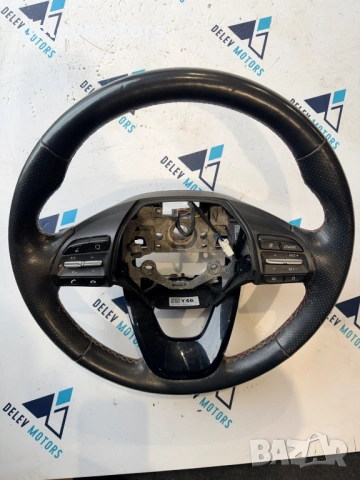 56130-J9000 волан кожен мултифункционален от Hyundai Kona 1.6 T-GDI, двигател G4FJ, 177 кс., 4x4, ав, снимка 2 - Части - 54246771